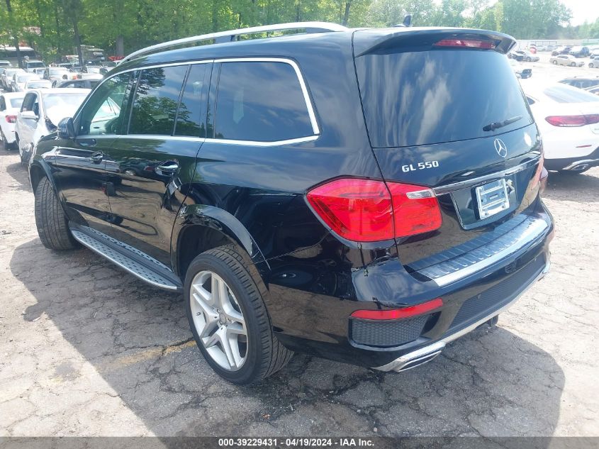 2015 Mercedes-Benz Gl 550 4Matic VIN: 4JGDF7DE2FA551334 Lot: 39254138