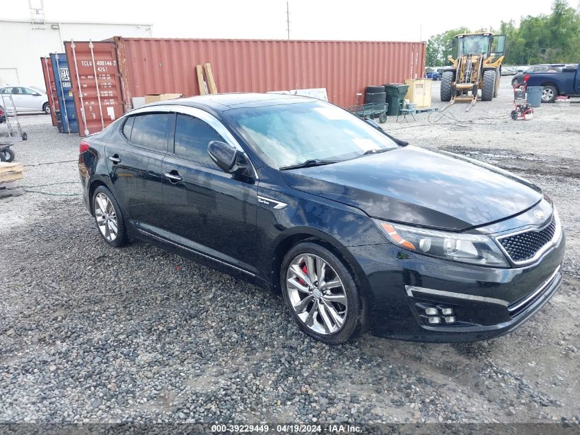 2014 Kia Optima Sxl Turbo VIN: 5XXGR4A60EG278465 Lot: 39229449
