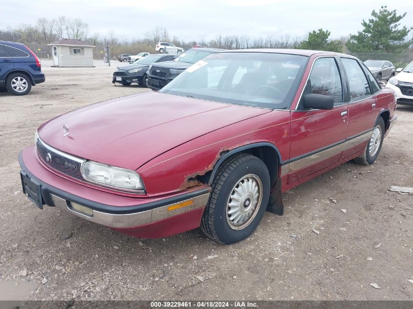 1991 Buick Regal Limited VIN: 2G4WD54L2M1426942 Lot: 39229461