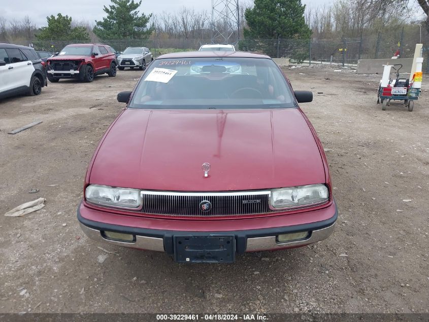 1991 Buick Regal Limited VIN: 2G4WD54L2M1426942 Lot: 39229461