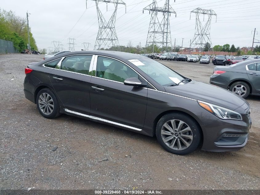 2015 Hyundai Sonata Sport VIN: 5NPE34AF1FH051638 Lot: 39251841