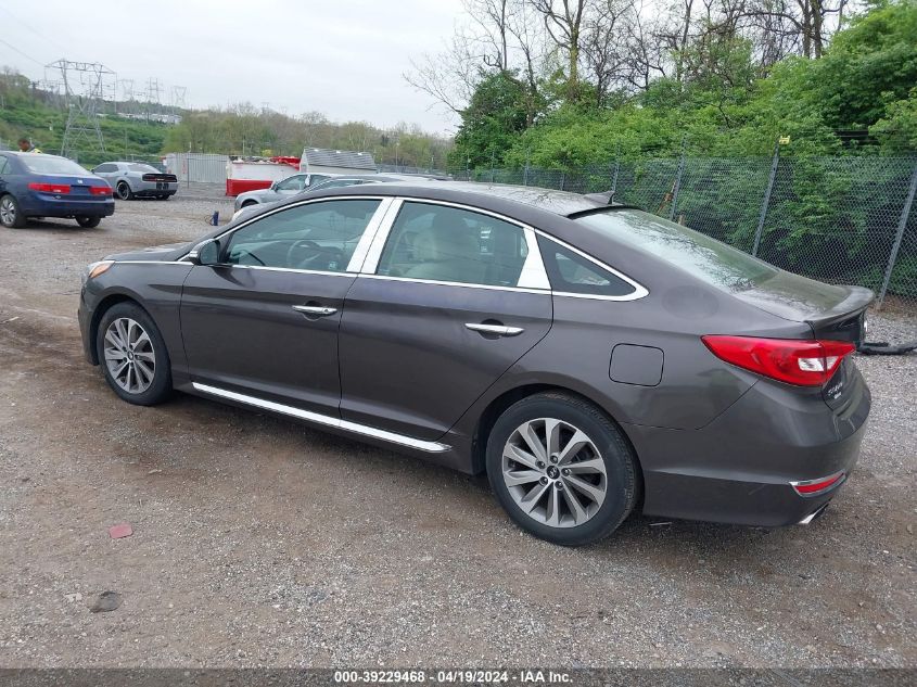 2015 Hyundai Sonata Sport VIN: 5NPE34AF1FH051638 Lot: 39251841