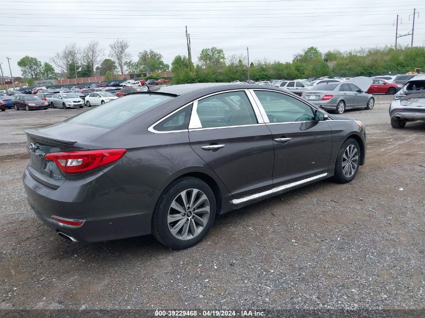 2015 Hyundai Sonata Sport VIN: 5NPE34AF1FH051638 Lot: 39251841