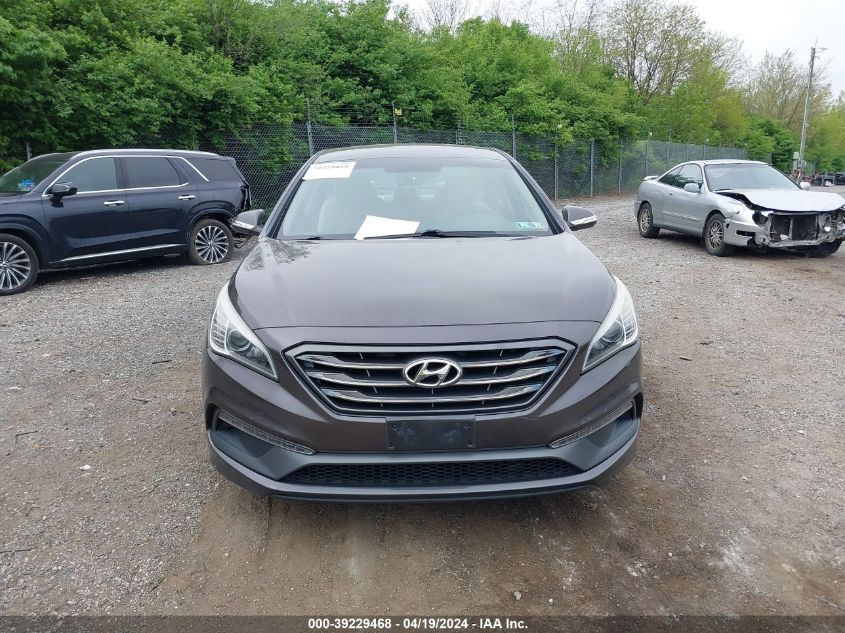 2015 Hyundai Sonata Sport VIN: 5NPE34AF1FH051638 Lot: 39251841