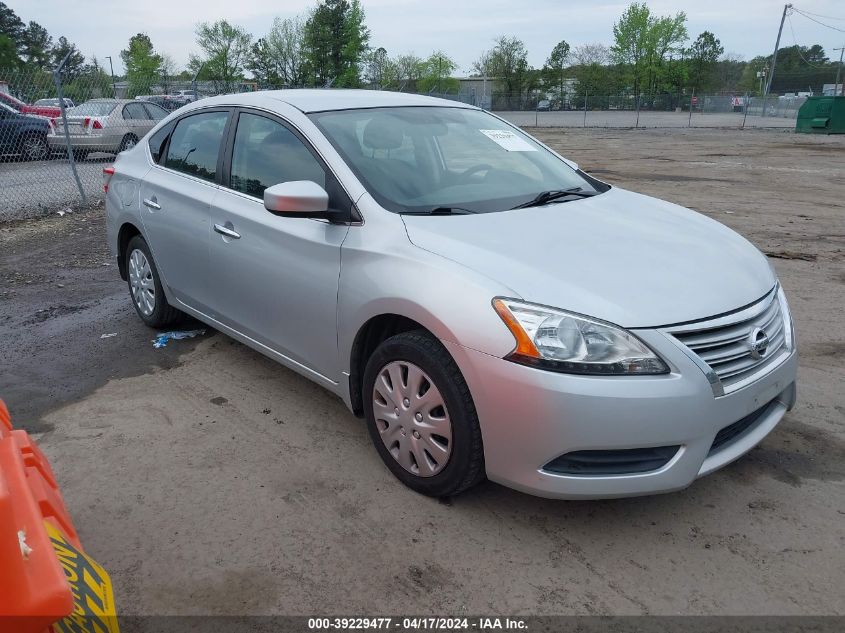 2015 Nissan Sentra S VIN: 3N1AB7APXFY232724 Lot: 39229477