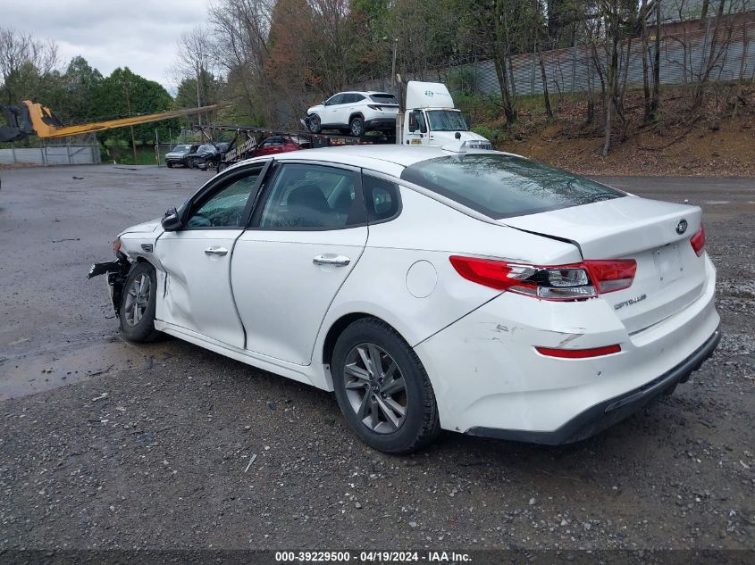 2019 Kia Optima Lx VIN: 5XXGT4L3XKG336971 Lot: 39257226