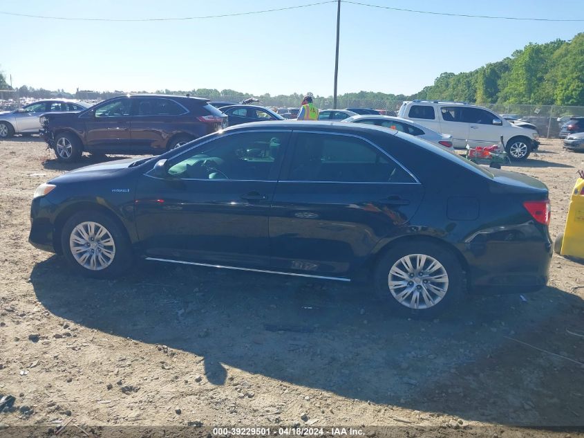 2012 Toyota Camry Hybrid Le VIN: 4T1BD1FK2CU028466 Lot: 39229501