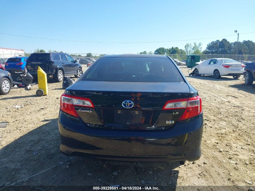 2012 Toyota Camry Hybrid Le VIN: 4T1BD1FK2CU028466 Lot: 39229501