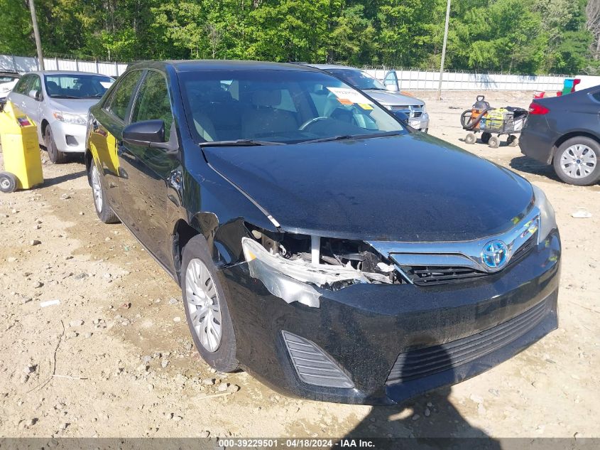 2012 Toyota Camry Hybrid Le VIN: 4T1BD1FK2CU028466 Lot: 39229501