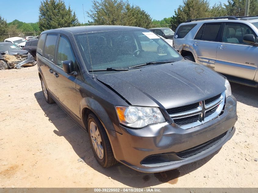 2018 Dodge Grand Caravan Se VIN: 2C4RDGBG8JR278263 Lot: 39229502