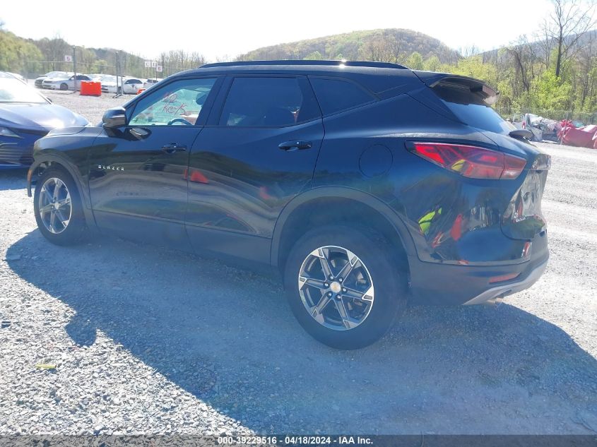 2023 Chevrolet Blazer Fwd 3Lt VIN: 3GNKBDRS1PS229666 Lot: 39229516