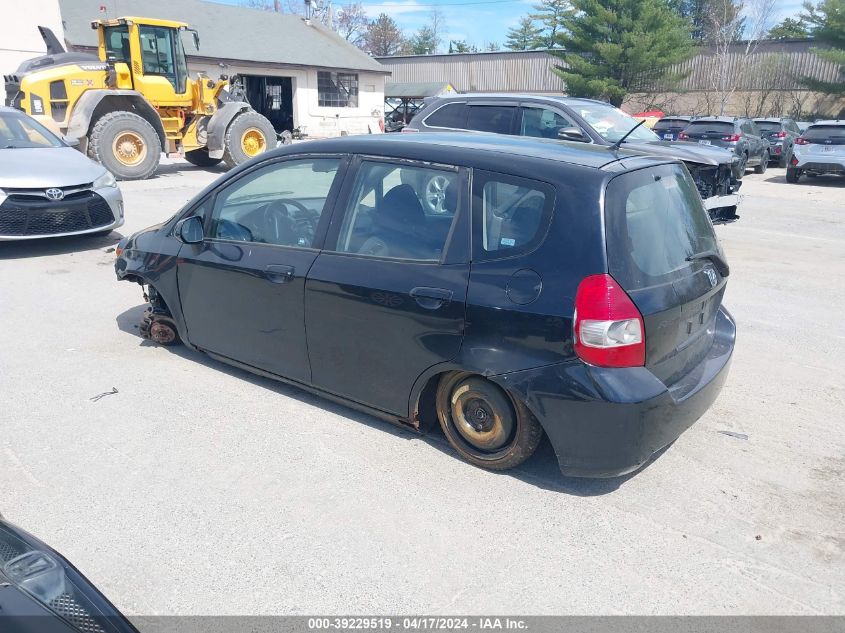 JHMGD374X8S065627 | 2008 HONDA FIT