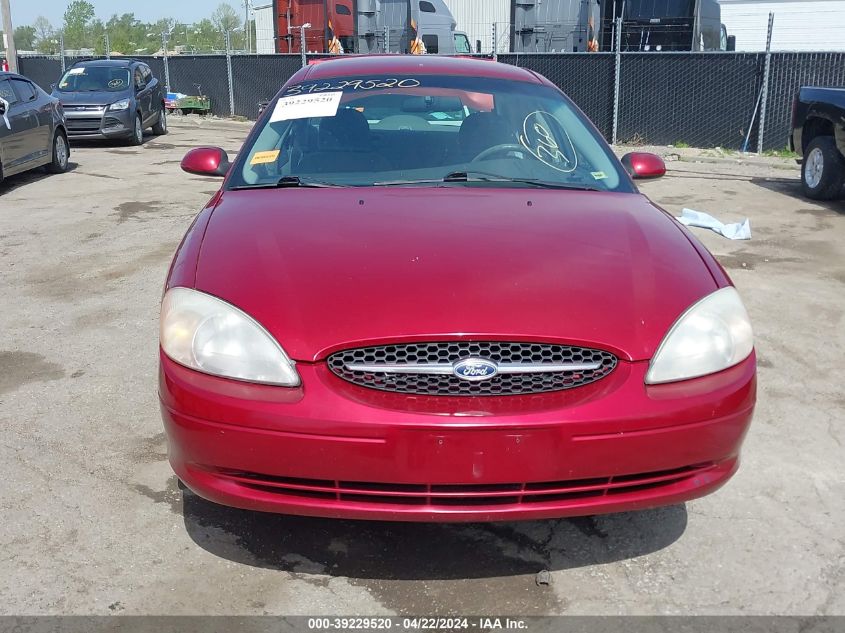 2000 Ford Taurus Se VIN: 1FAFP53U7YG240544 Lot: 39229520