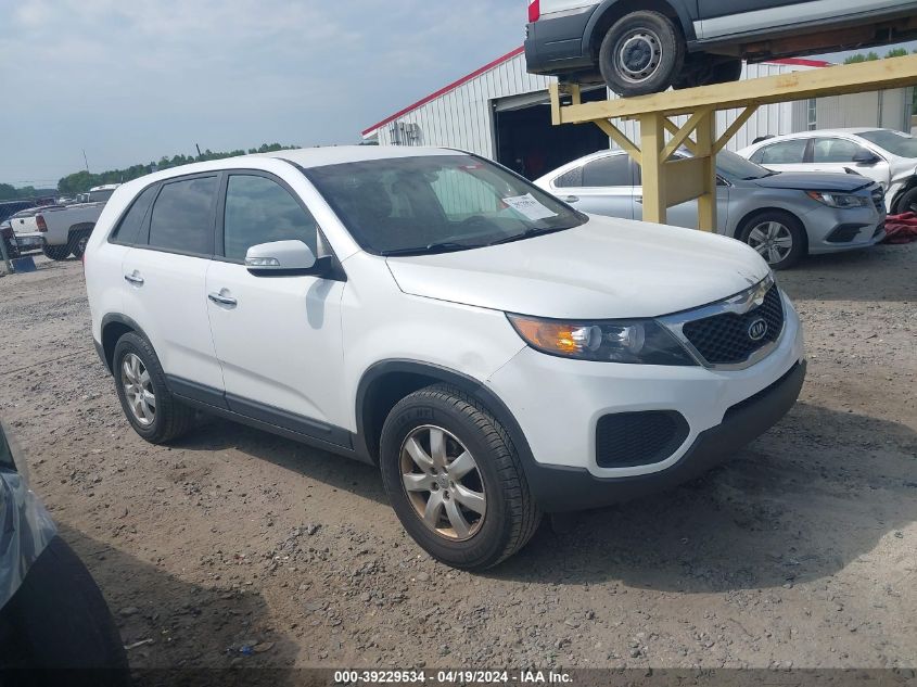 2013 Kia Sorento Lx VIN: 5XYKT3A18DG395473 Lot: 39229534