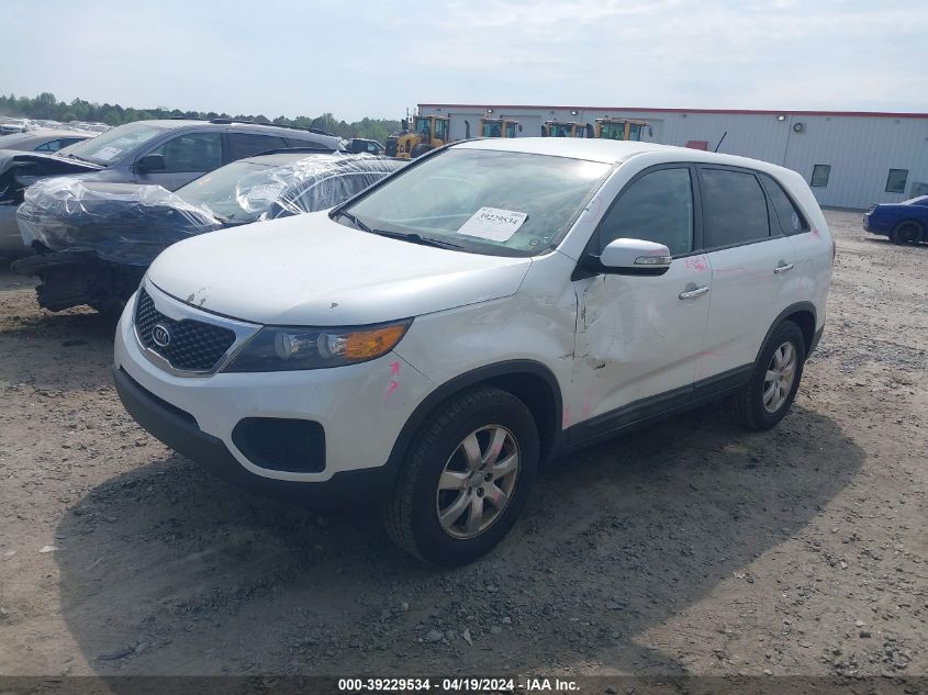 2013 Kia Sorento Lx VIN: 5XYKT3A18DG395473 Lot: 39229534