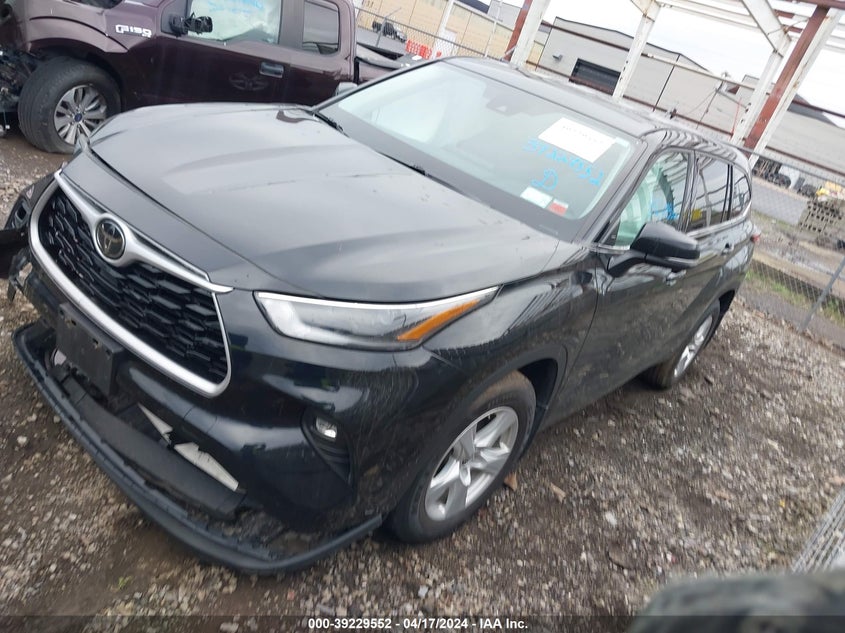 2021 TOYOTA HIGHLANDER VIN: 5TDBZRBH8MS062478