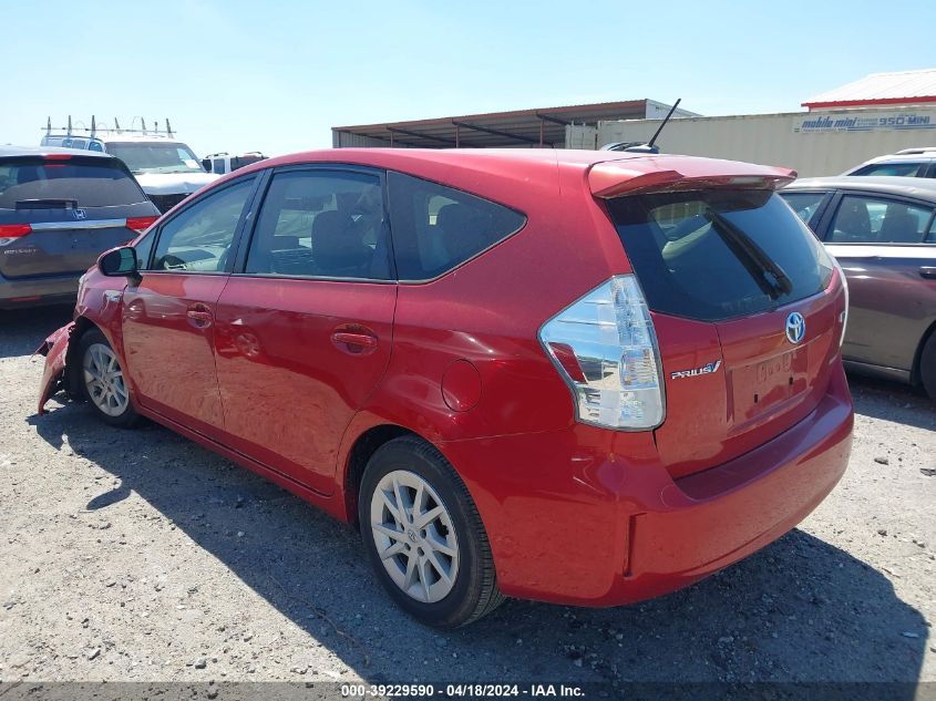 2012 Toyota Prius V Three VIN: JTDZN3EU0C3146469 Lot: 39229590