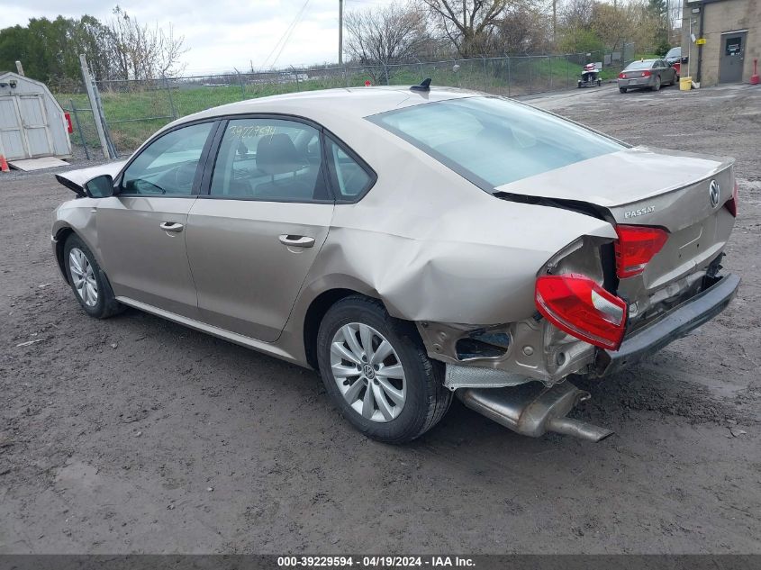 2015 Volkswagen Passat 1.8T Wolfsburg Edition VIN: 1VWAT7A36FC025812 Lot: 39229594