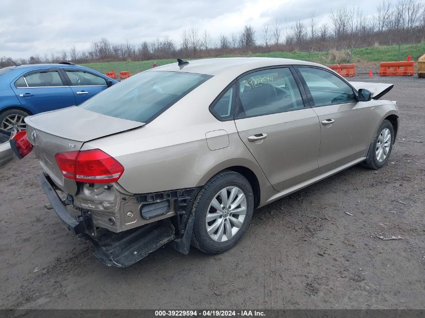 2015 Volkswagen Passat 1.8T Wolfsburg Edition VIN: 1VWAT7A36FC025812 Lot: 39229594