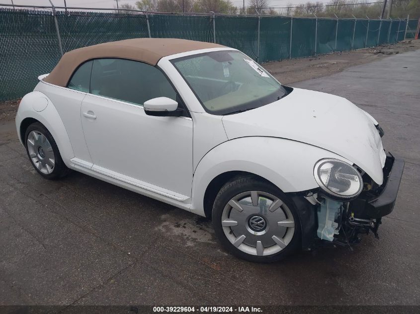 2015 Volkswagen Beetle 1.8T VIN: 3VW517AT5FM811719 Lot: 39229604