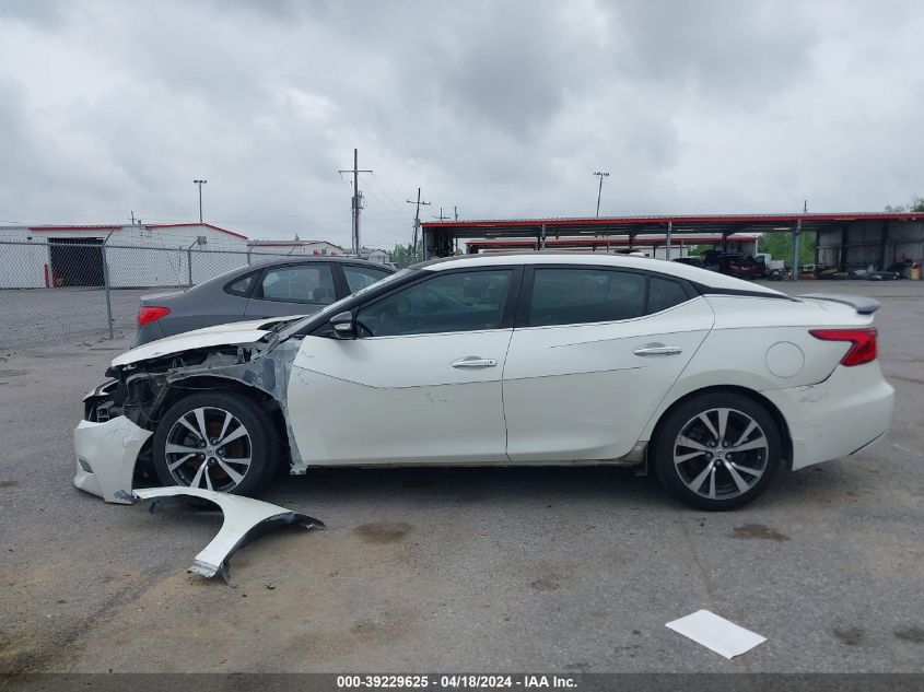 2016 Nissan Maxima 3.5 Sv VIN: 1N4AA6AP1GC905815 Lot: 39229625