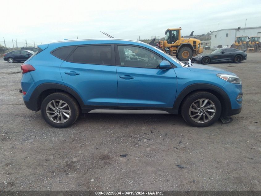 2018 Hyundai Tucson Sel VIN: KM8J3CA46JU605743 Lot: 39229634