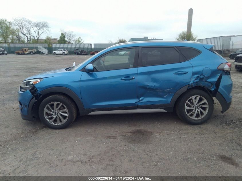2018 Hyundai Tucson Sel VIN: KM8J3CA46JU605743 Lot: 39229634