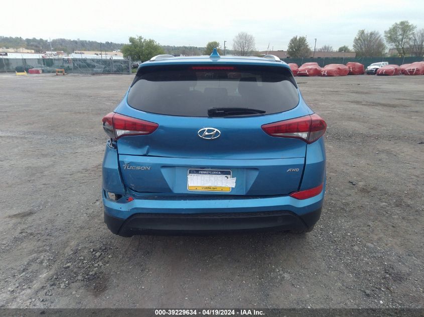 2018 Hyundai Tucson Sel VIN: KM8J3CA46JU605743 Lot: 39229634