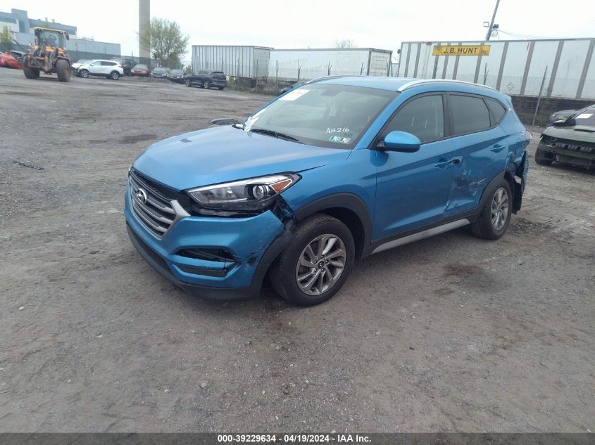 2018 Hyundai Tucson Sel VIN: KM8J3CA46JU605743 Lot: 39229634
