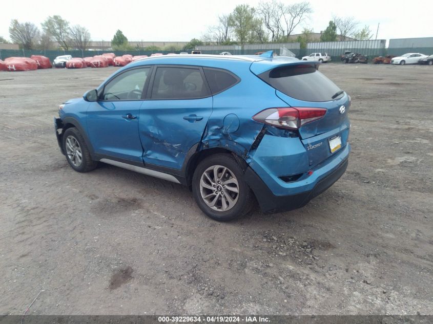 2018 Hyundai Tucson Sel VIN: KM8J3CA46JU605743 Lot: 39229634