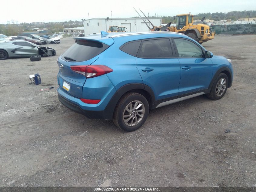 2018 Hyundai Tucson Sel VIN: KM8J3CA46JU605743 Lot: 39229634