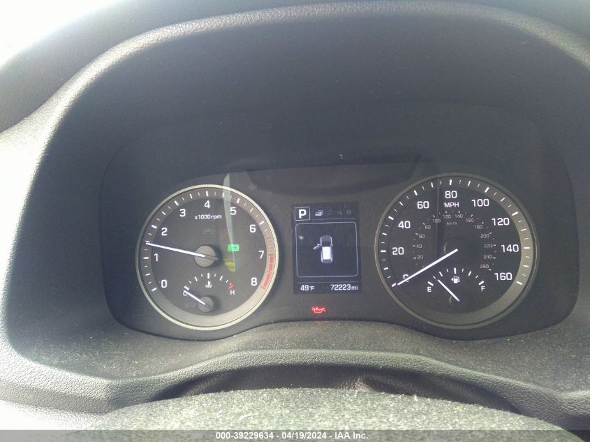 2018 Hyundai Tucson Sel VIN: KM8J3CA46JU605743 Lot: 39229634