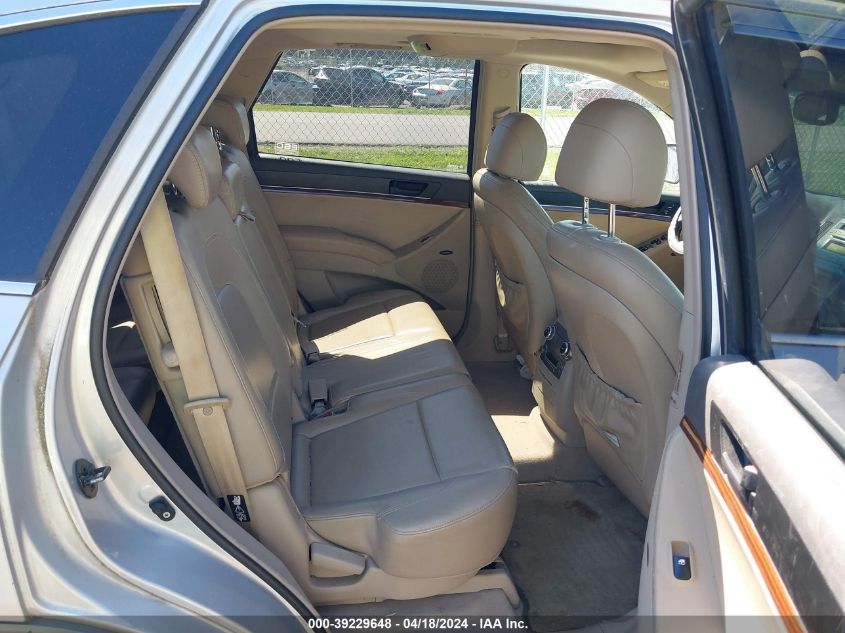 2007 Hyundai Veracruz Gls/Limited/Se VIN: KM8NU13CX7U019921 Lot: 39229648