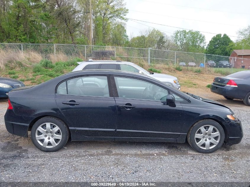 2008 Honda Civic Lx VIN: 1HGFA16578L024968 Lot: 39254821