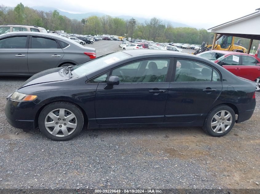 2008 Honda Civic Lx VIN: 1HGFA16578L024968 Lot: 39254821