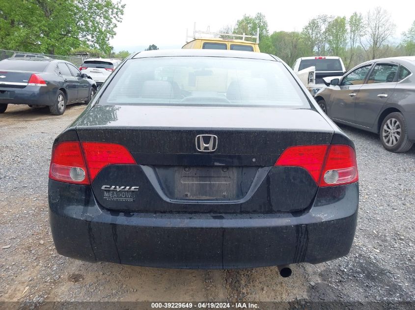 2008 Honda Civic Lx VIN: 1HGFA16578L024968 Lot: 39229649
