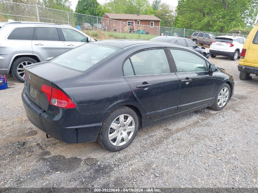 2008 Honda Civic Lx VIN: 1HGFA16578L024968 Lot: 39254821