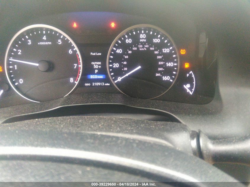 2013 Lexus Es 350 VIN: JTHBK1GG9D2055499 Lot: 39229650