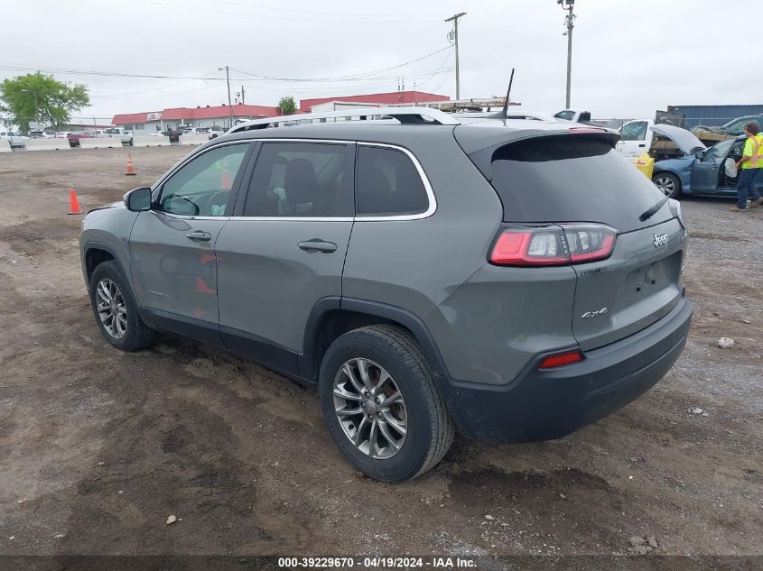 2020 Jeep Cherokee Latitude Plus 4X4 VIN: 1C4PJMLB8LD501733 Lot: 39229670