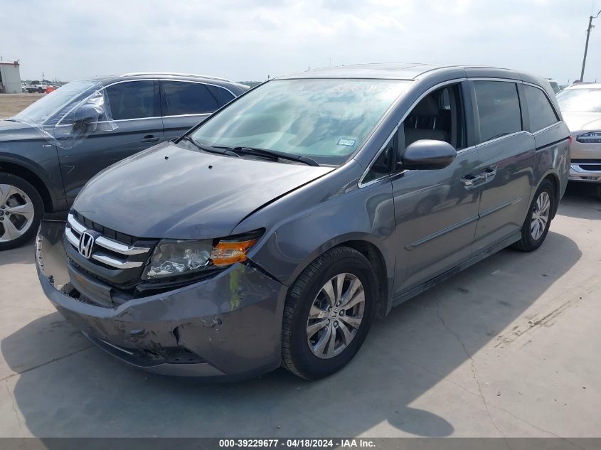 2014 Honda Odyssey Ex-L VIN: 5FNRL5H61EB011960 Lot: 39229677
