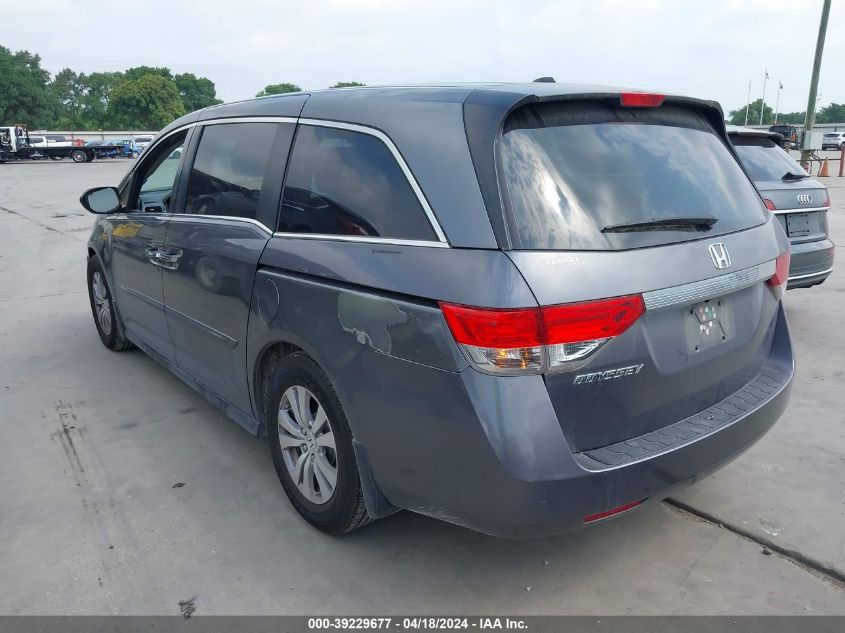 2014 Honda Odyssey Ex-L VIN: 5FNRL5H61EB011960 Lot: 39229677
