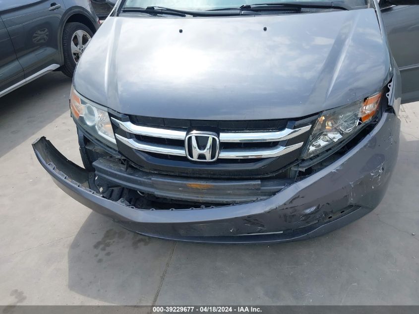 2014 Honda Odyssey Ex-L VIN: 5FNRL5H61EB011960 Lot: 39229677