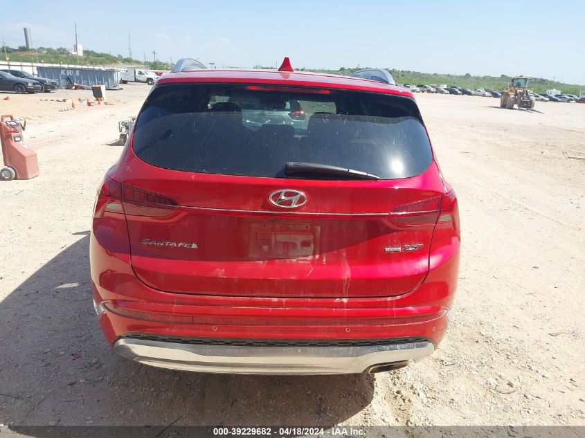 2021 Hyundai Santa Fe Calligraphy VIN: 5NMS5DAL1MH357655 Lot: 39229682