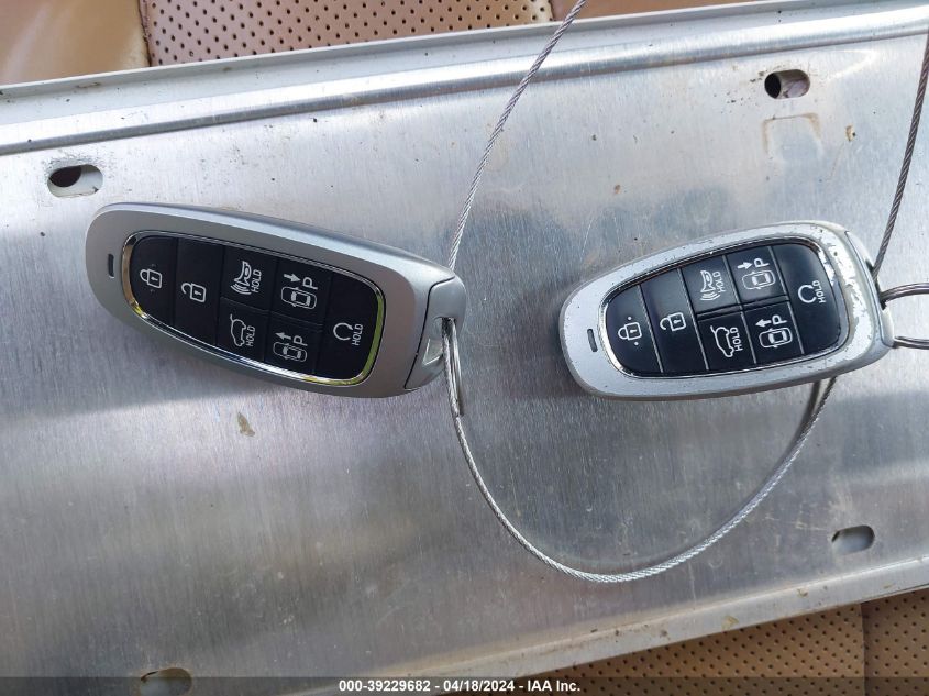 2021 Hyundai Santa Fe Calligraphy VIN: 5NMS5DAL1MH357655 Lot: 39229682