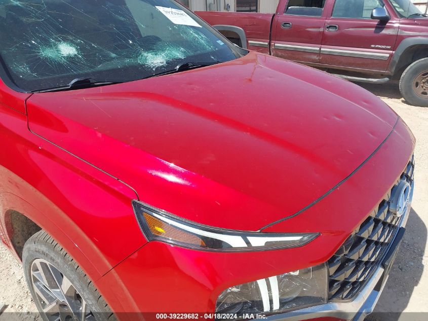 2021 Hyundai Santa Fe Calligraphy VIN: 5NMS5DAL1MH357655 Lot: 39229682