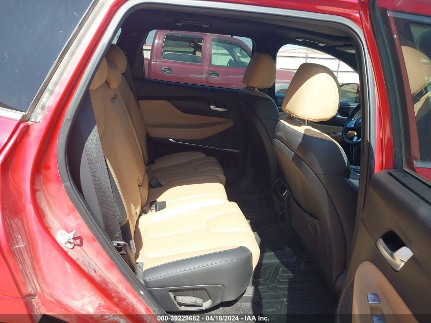 2021 Hyundai Santa Fe Calligraphy VIN: 5NMS5DAL1MH357655 Lot: 39229682