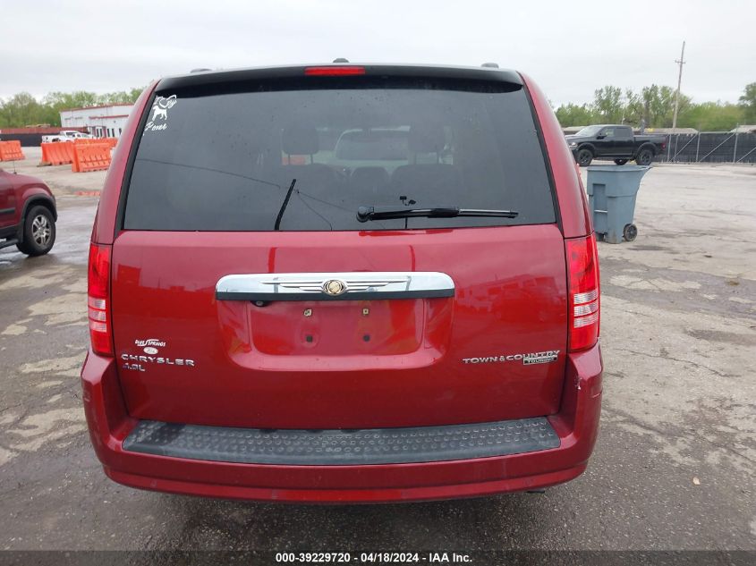 2010 Chrysler Town & Country Touring Plus VIN: 2A4RR8DX5AR360238 Lot: 39229720