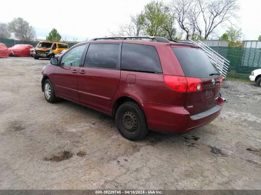 2008 Toyota Sienna Ce/Le VIN: 5TDZK23C58S201761 Lot: 39229745