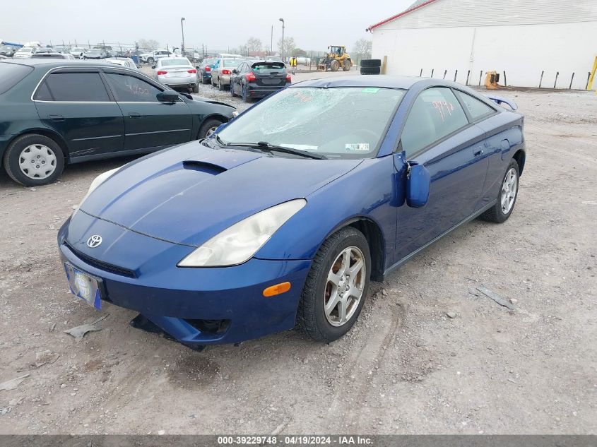 2003 Toyota Celica Gt VIN: JTDDR32T730166584 Lot: 39229748