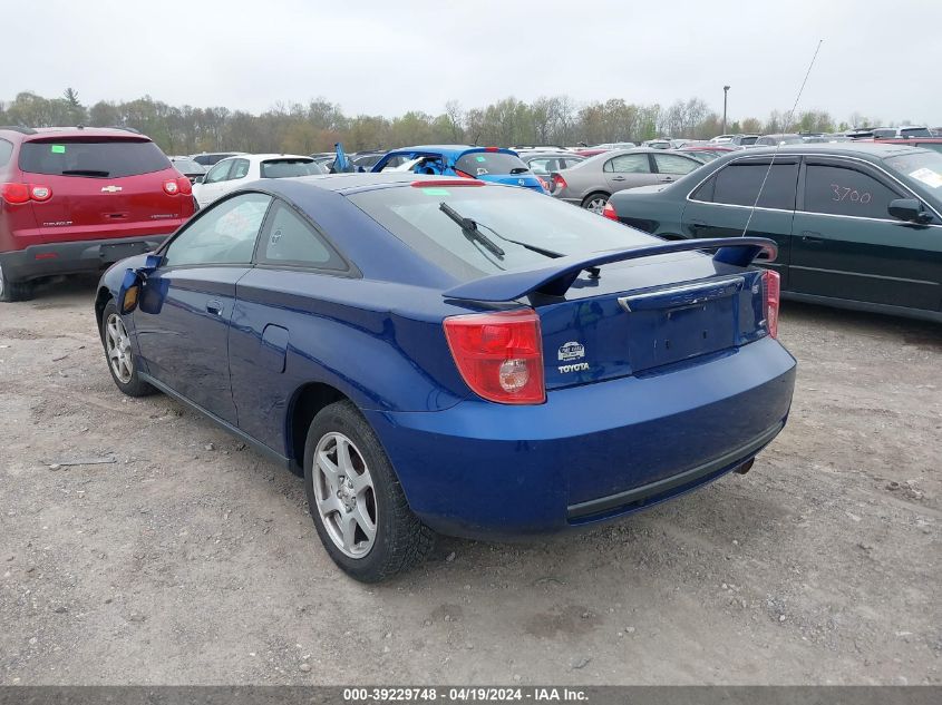 2003 Toyota Celica Gt VIN: JTDDR32T730166584 Lot: 39229748